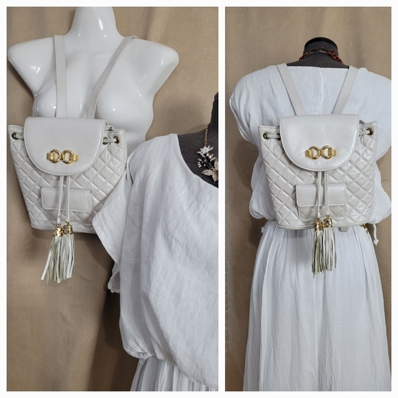 Leather quilted Bag - Picture 8 of 8